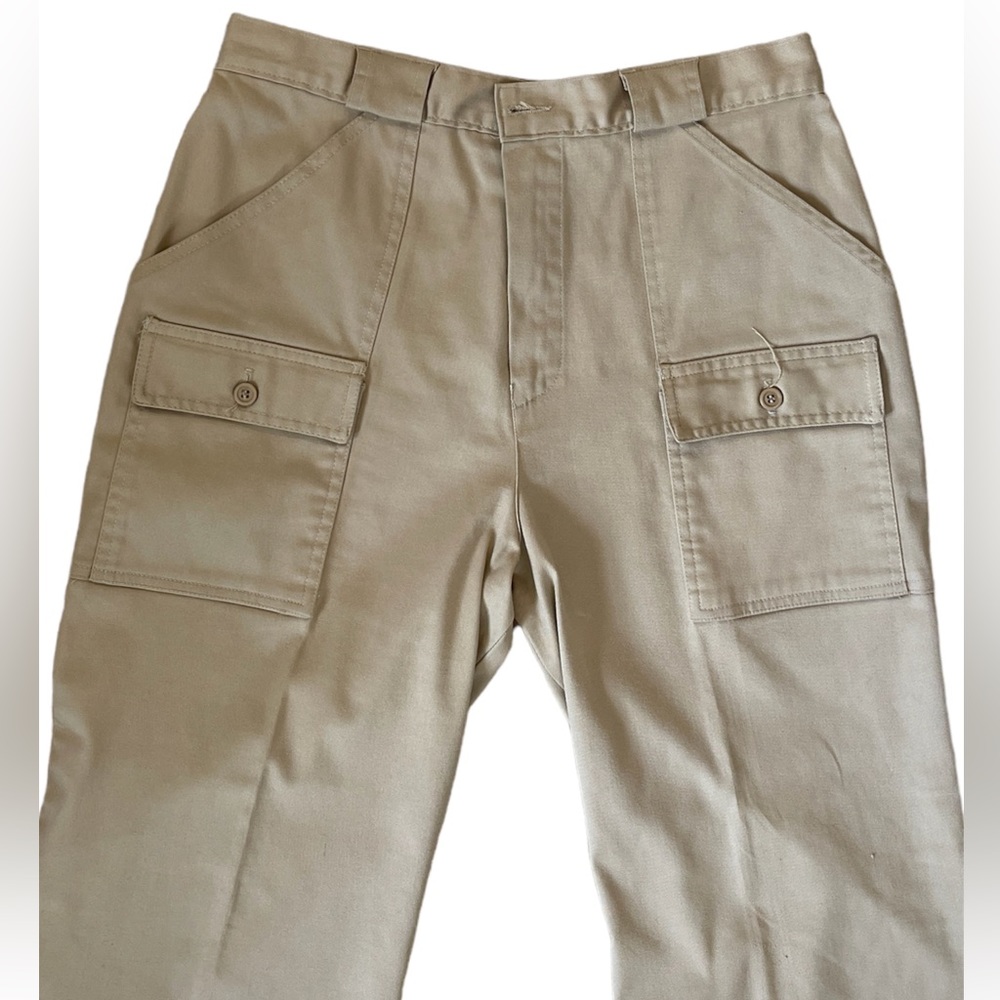 Abercrombie & Fitch Khaki Tan Cargo Pants         Size 16 Long